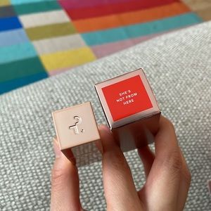 Patrick Ta Lipstick - Matte Suede - She’s not From Here (orange red)